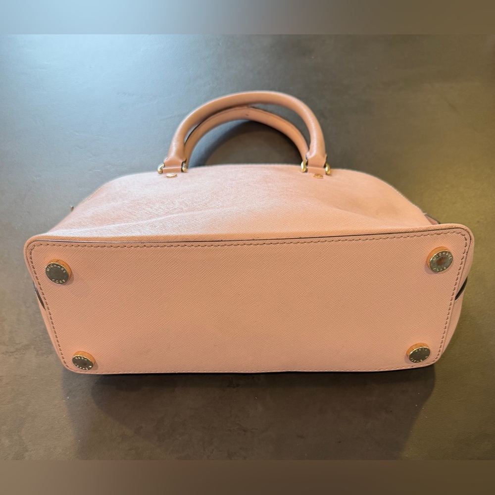 Michael Kors Pink Satchel with Gold Hardware - Picture 6 of 16